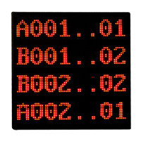 Queue system 4 Line Led Displa..